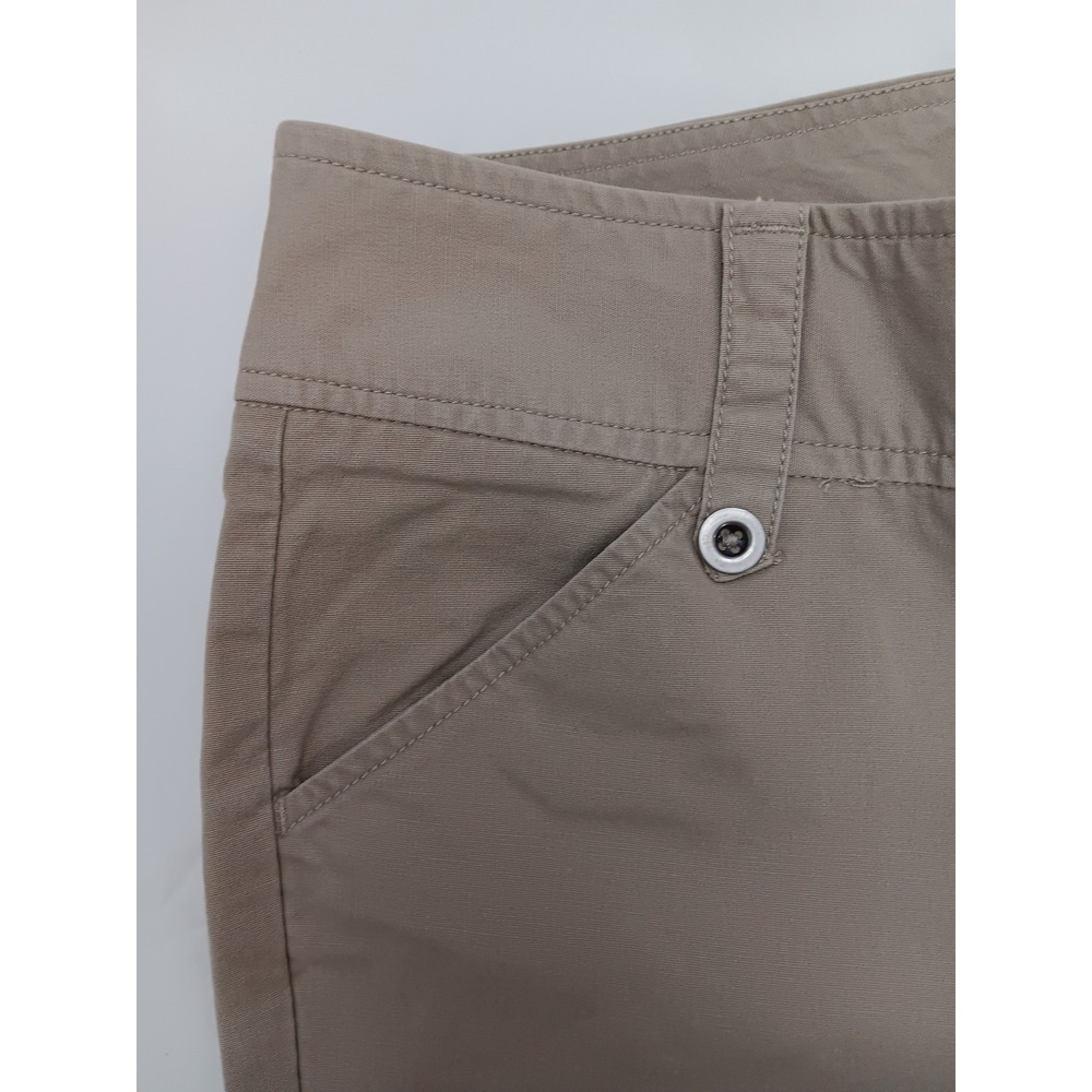 Dockers Womens Size 10 Khaki Capri Pants Cropped Stretch Cotton Blend Casual - Picture 4 of 15